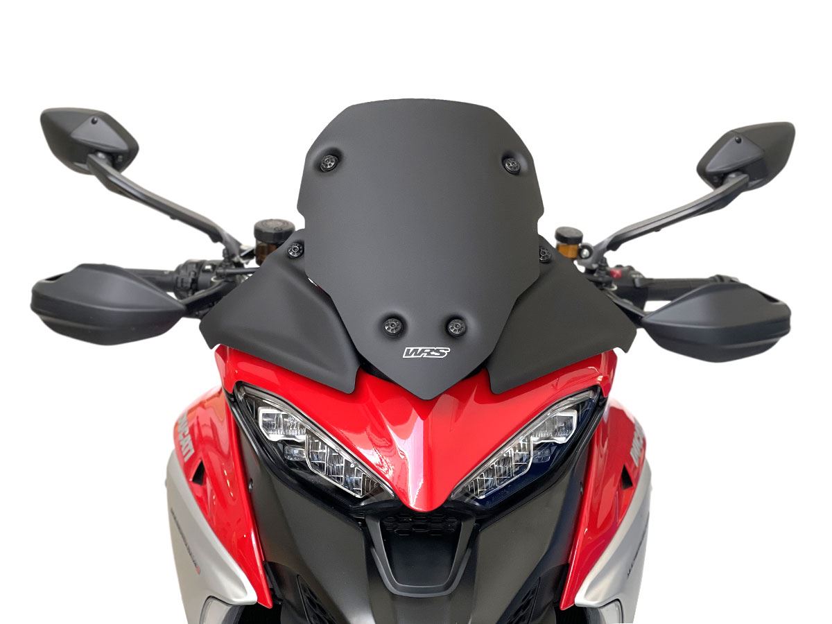 WRS Deflectors Ducati Multistrada V4 Matt Black Du019no
