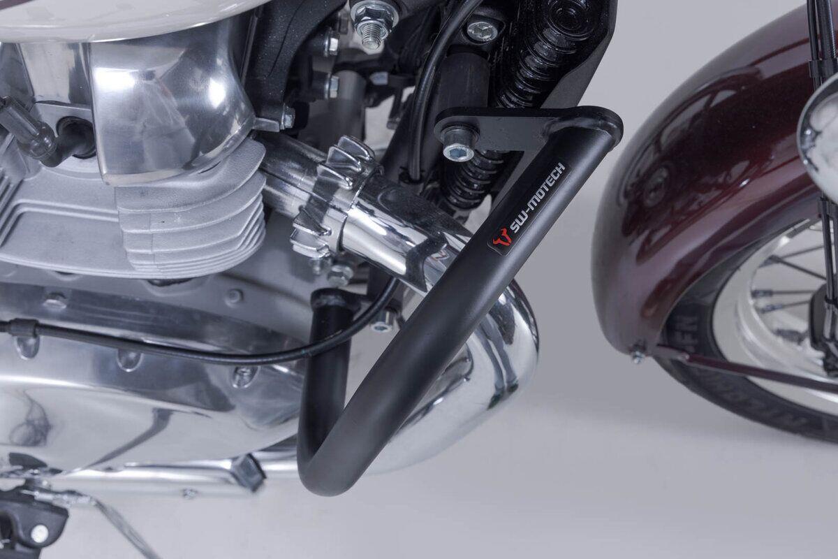 SW MOTECH Crash Bar Black Powder Coated Engine Protection SBL.41.043.10000/B