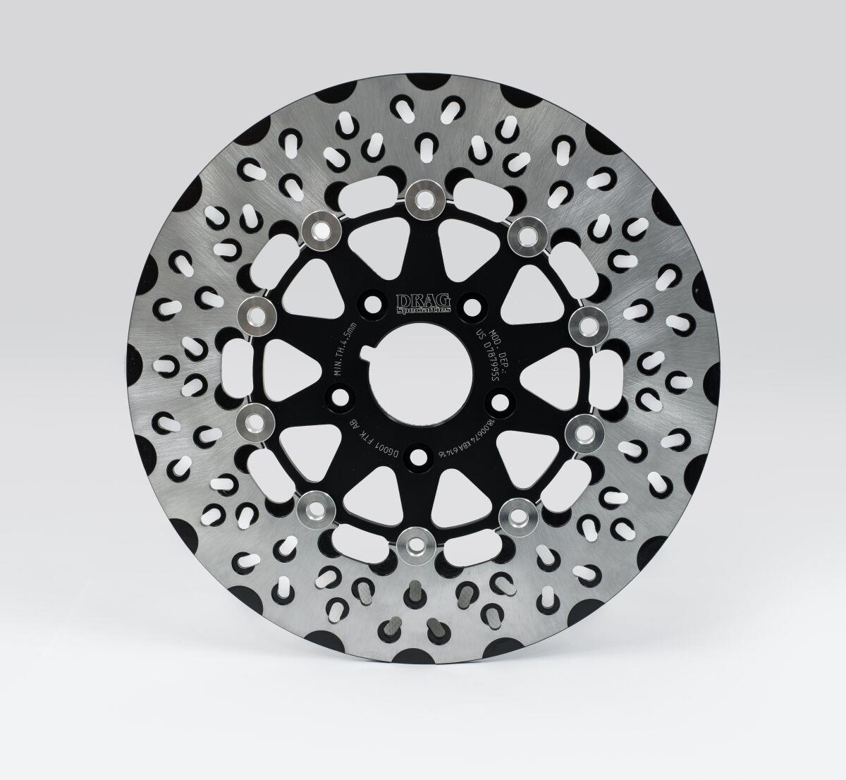 Drag Specialties FTK Series Brake Rotor For Harley FLHR 1450 87-99 DG001FTKAB