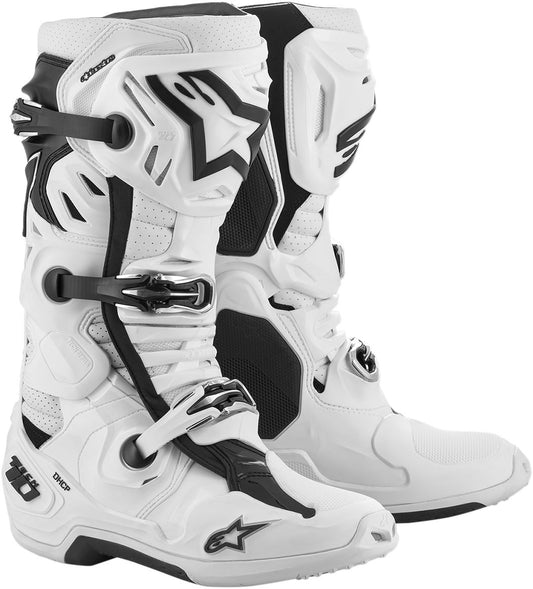 Alpinestars Tech 10 Supervented Boots White Black