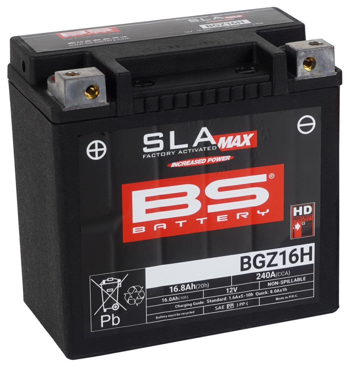 Bs Battery SLA MAX AGM Battery For BMW R 12 G/S 1985-2026 300931