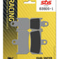 Sbs DS Racing Dual Sintered Brake Pads For Yamaha YZF-R1 1000 2007-2014 839DS-1