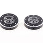 Cult Werk Fork Caps For Indian Scout 1250 2018-2026 Black Aluminium IN-SCO004