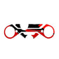 Puig Radikal Yoke Protector Red 21906J