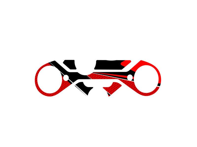 Puig Radikal Yoke Protector Red 21906J