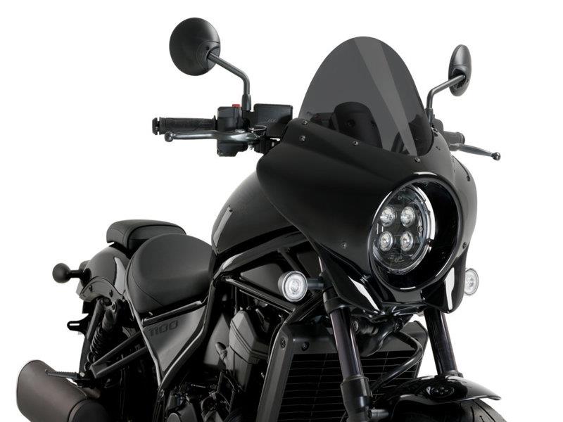 Puig Mirage Touring Semifairing And Screen Dark Smoke 130AO