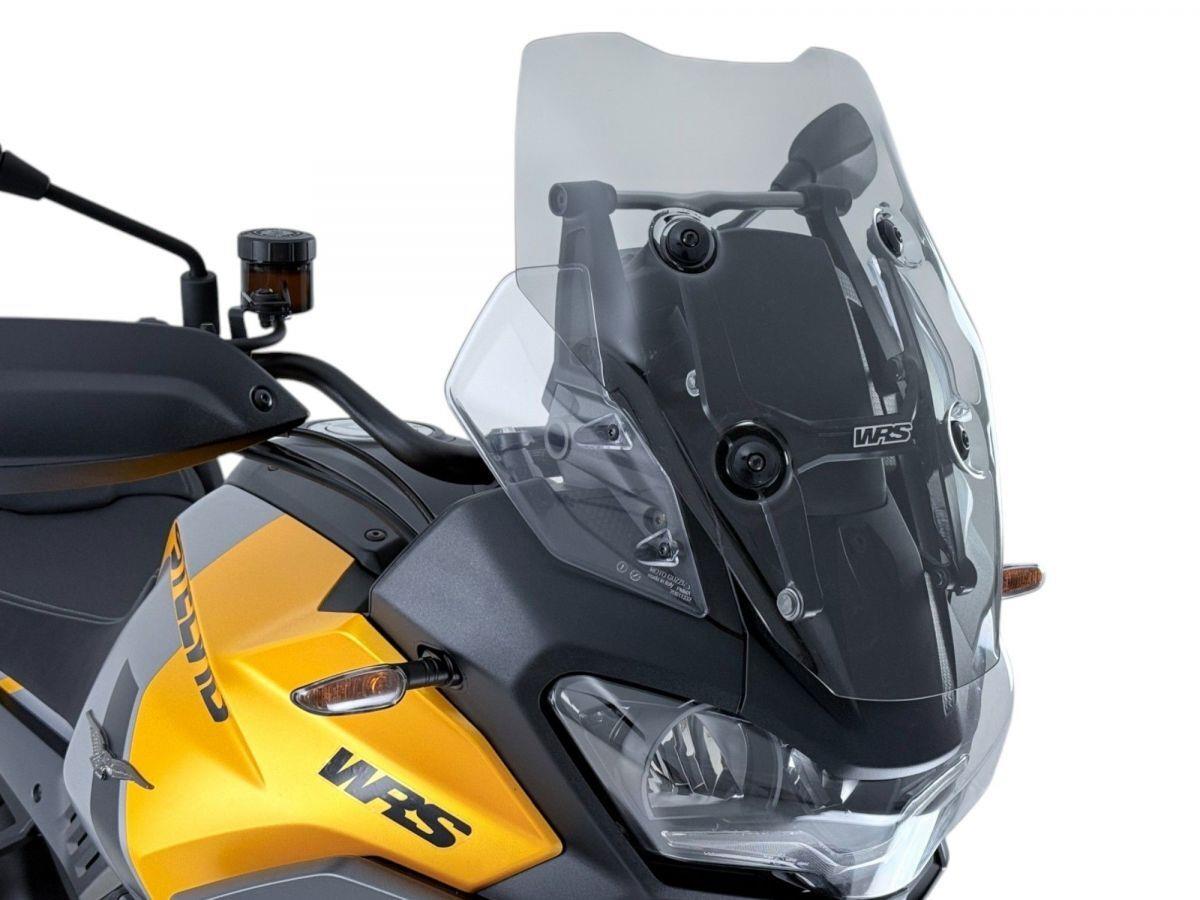 WRS Windscreen For Moto Guzzi Stelvio 1000 2024-2026 Smoke MG006F