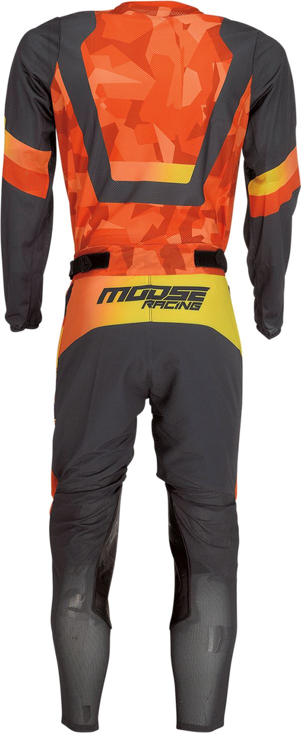 MOOSE RACING Sahara Pants Orange/Black 2024 Model