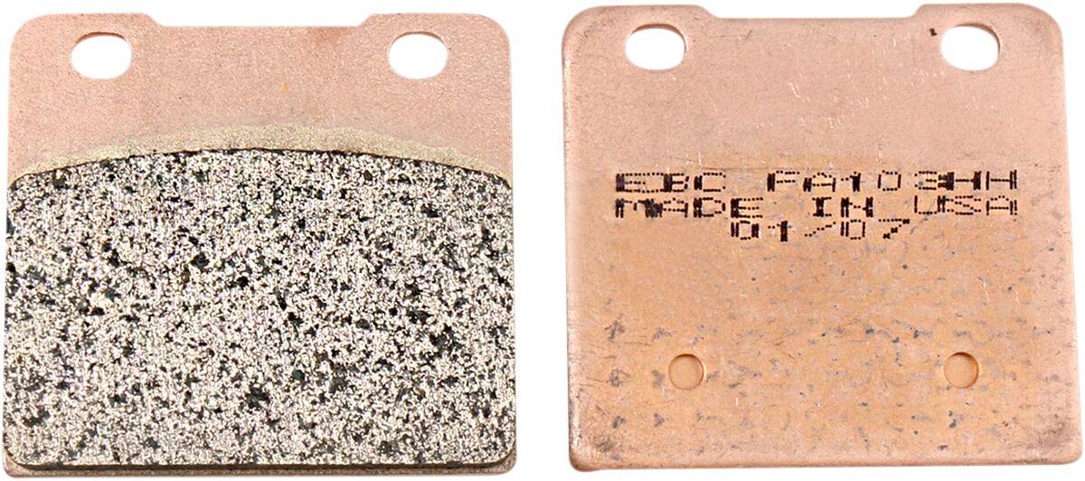 Ebc Sintered "HH" Brake Pads For Suzuki GSX 400 1984-2008 Copper Alloy FA103HH