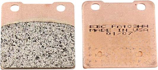 Ebc Sintered "HH" Brake Pads For Suzuki GSX 400 1984-2008 Copper Alloy FA103HH