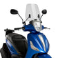 PUIG Traffic Screen Clear for Piaggio Beverly 300 IE 11-21 21567W