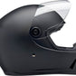 BILTWELL Lane Splitter Flat Black Motorcycle Helmet