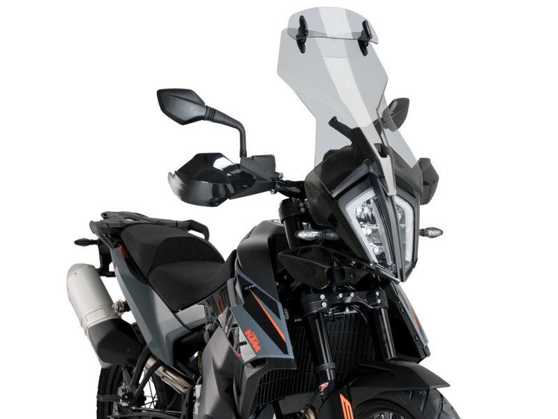 Puig Touring Screen With Extender Light Smoke 20137AN