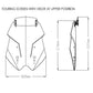 Puig Touring Screen With Extender Light Smoke 20141N