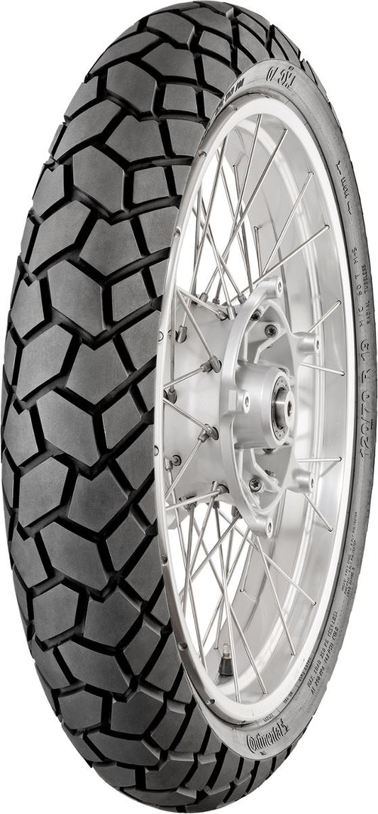 CONTINENTAL TKC80 130/80-17 65S TT M+S Motorcycle Tyre