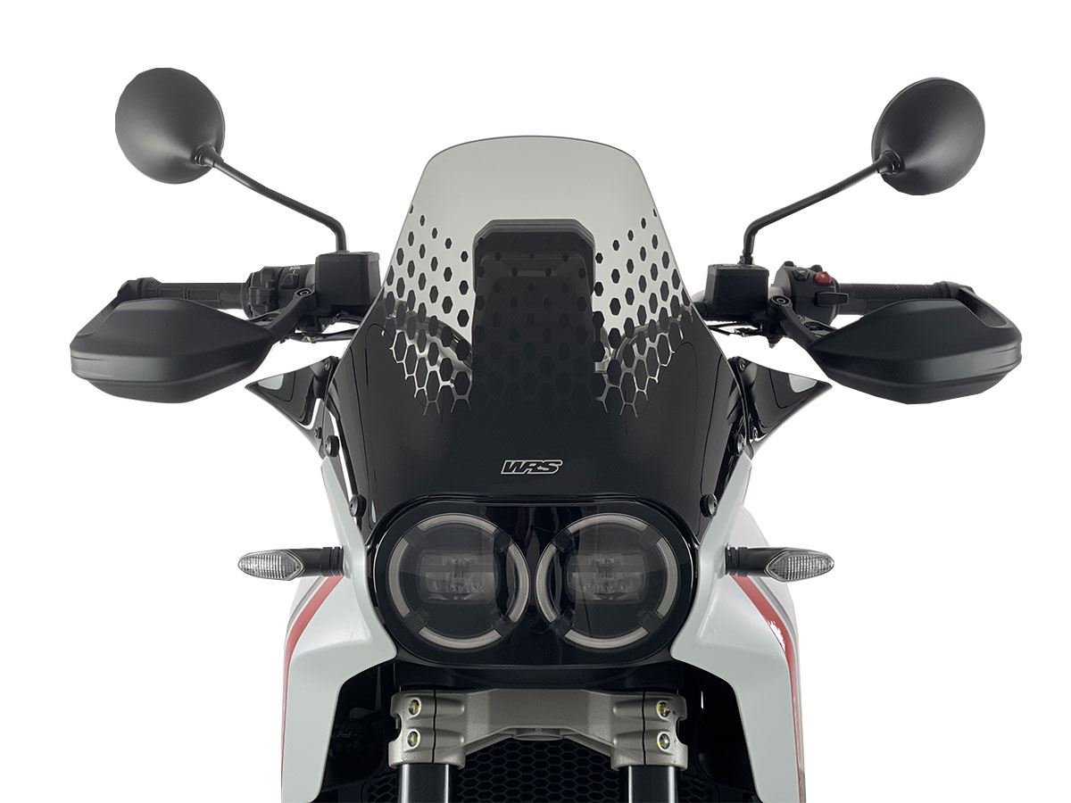 WRS Windscreen Enduro Ducati Desertx 950 Smoke Du025f