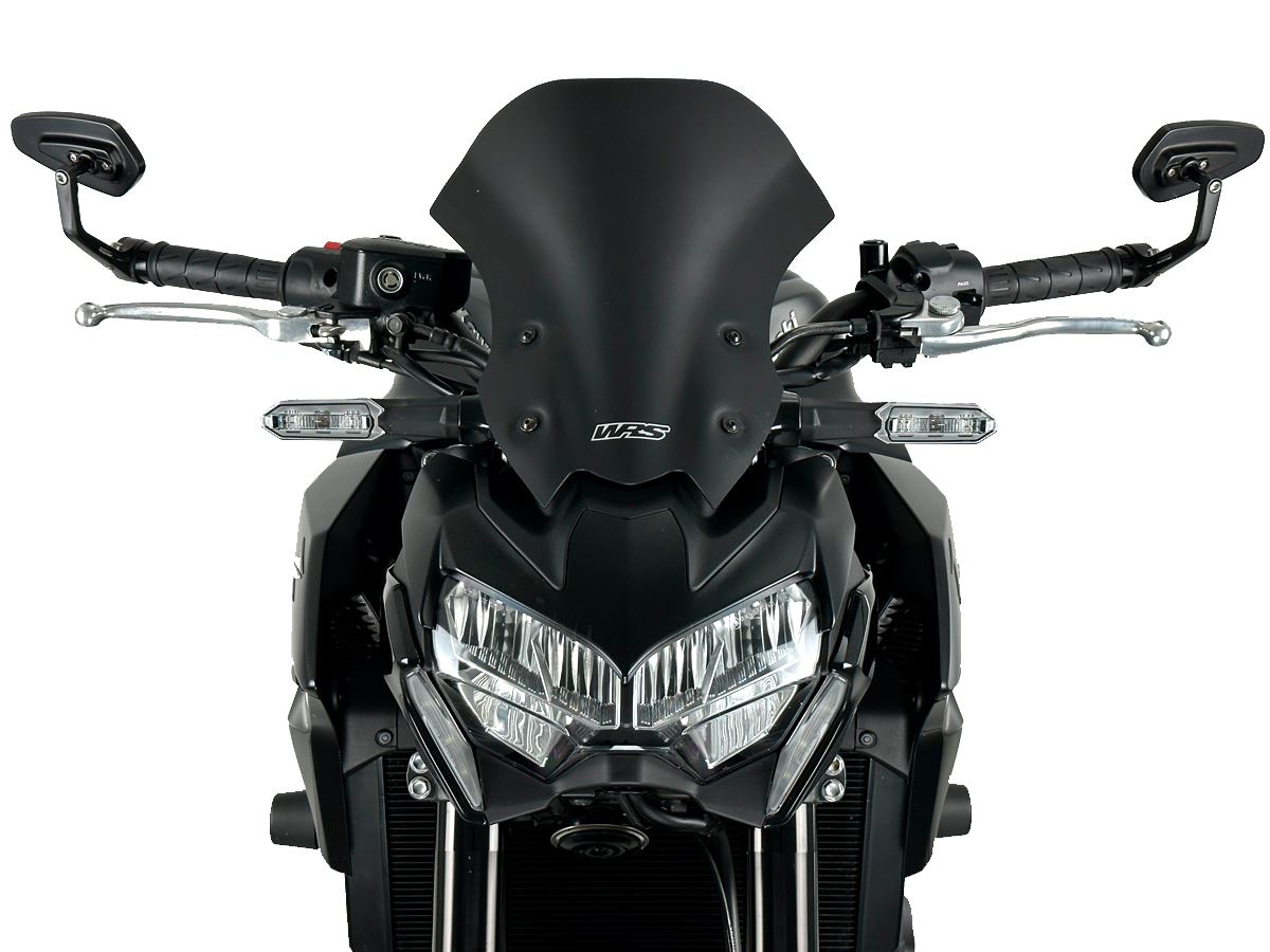 WRS Windscreen Tour Kawasaki Z900 Matt Black Ka012no