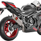 Akrapovic Evolution Line Exhaust System Silver TI For Suzuki GSX-R 1000 17-24 S-S10E3-APLT