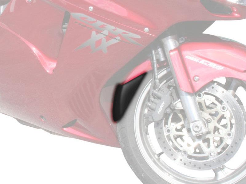 PUIG Front Fender Extender Black for Honda CBR1100 XX Blackbird 97-07 6432N
