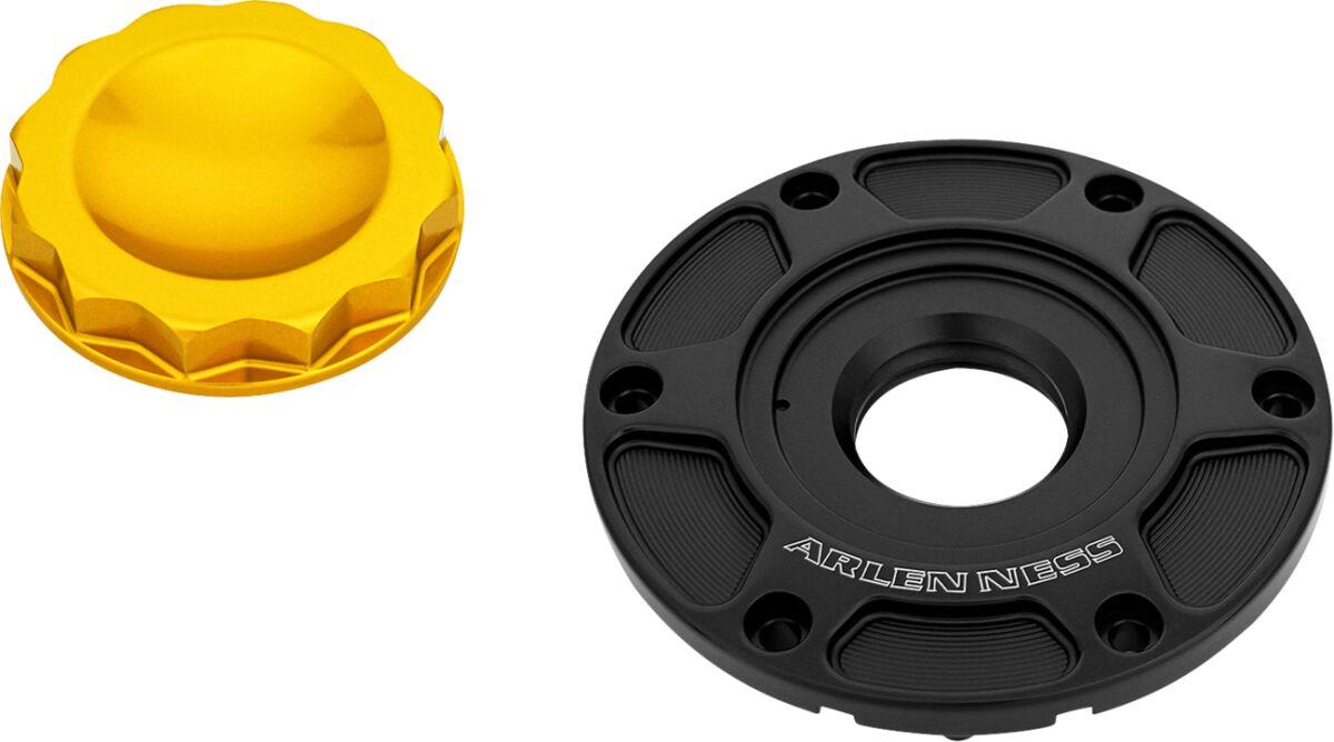 Arlen Ness 12 Point Gas Cap For Harley Davidson FLHX 1923 2023-2024 Gold 701-016