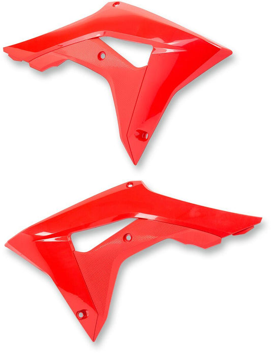 UFO RADIATOR COVERS HONDA CRF450R CRF-RED HO04682-070