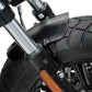 PUIG Aluminum Milled Front Mudguard Black for Indian Scout 15-25 9739N