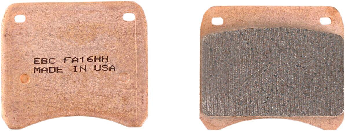 Ebc Sintered "HH" Brake Pads For Triumph Bonneville 750 T140D 1973-1981 FA016HH