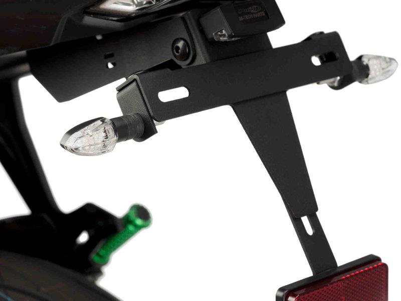 Puig Minimal LED Indicators 60 x 20mm Black 130TT