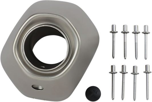 Akrapovic End Cap CF Black V-EC186