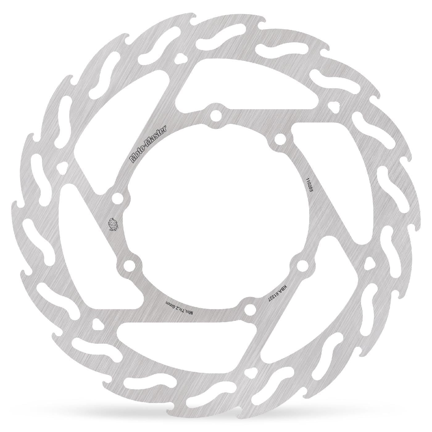 Moto-Master Offroad Flame Disc For Honda CRF 250 X 1995-2018 Silver 110285