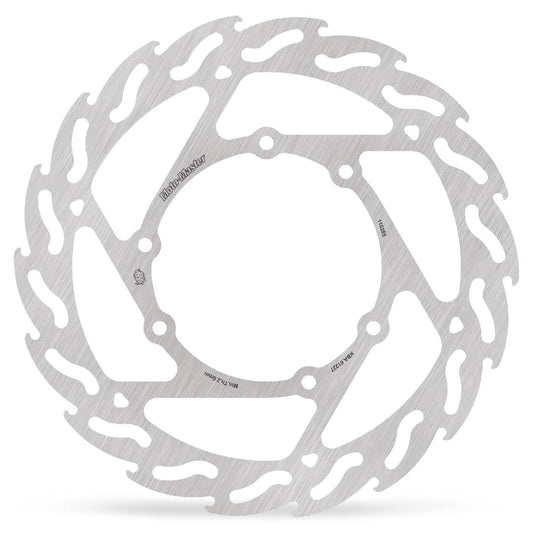 Moto-Master Offroad Flame Disc For Honda CRF 250 X 1995-2018 Silver 110285