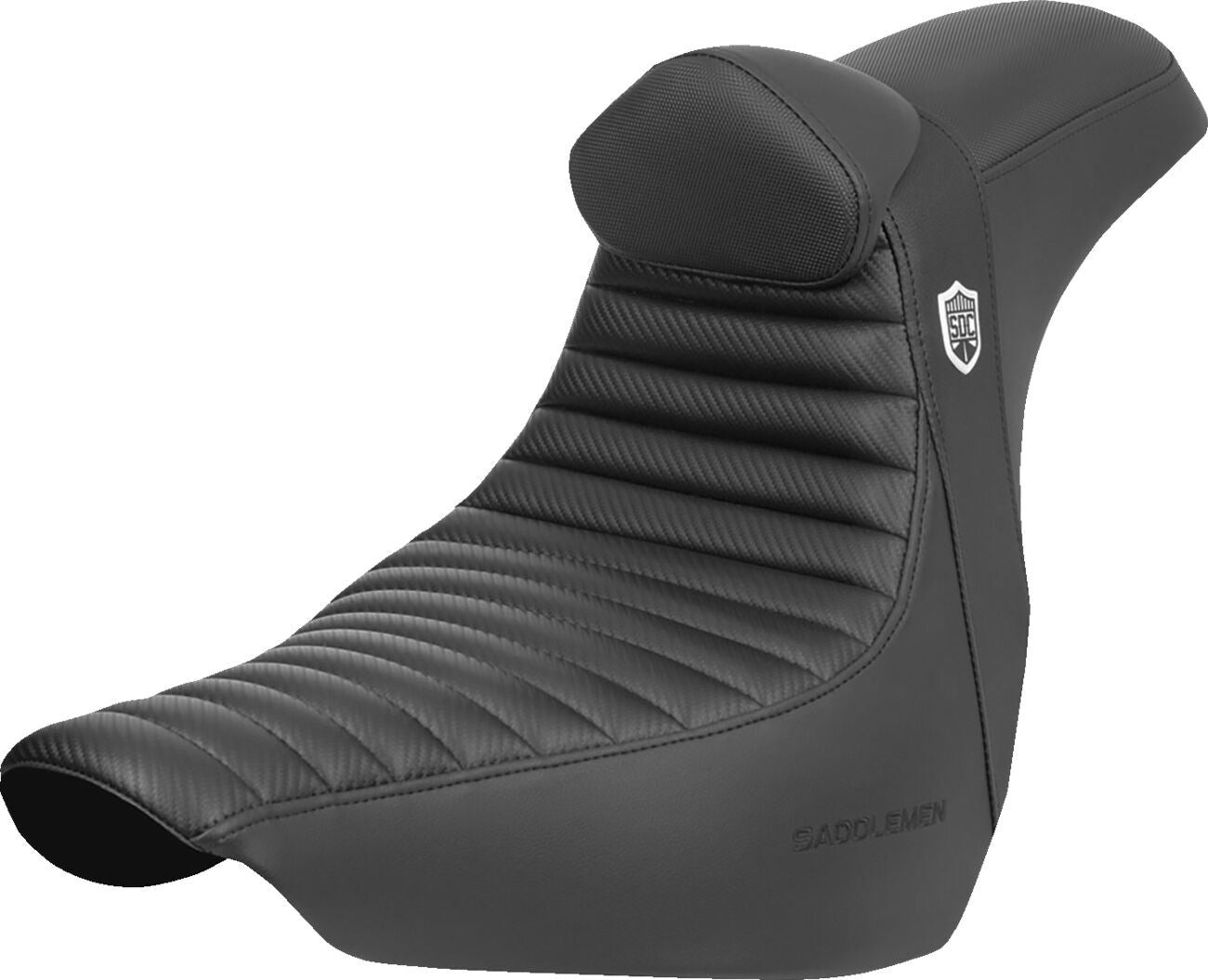 Saddlemen Pro Series SDC Performance Grip Saddlehyde Seat With Backrest For Harley Davidson FXLRS 1923 ABS 18-24 SC81829TB