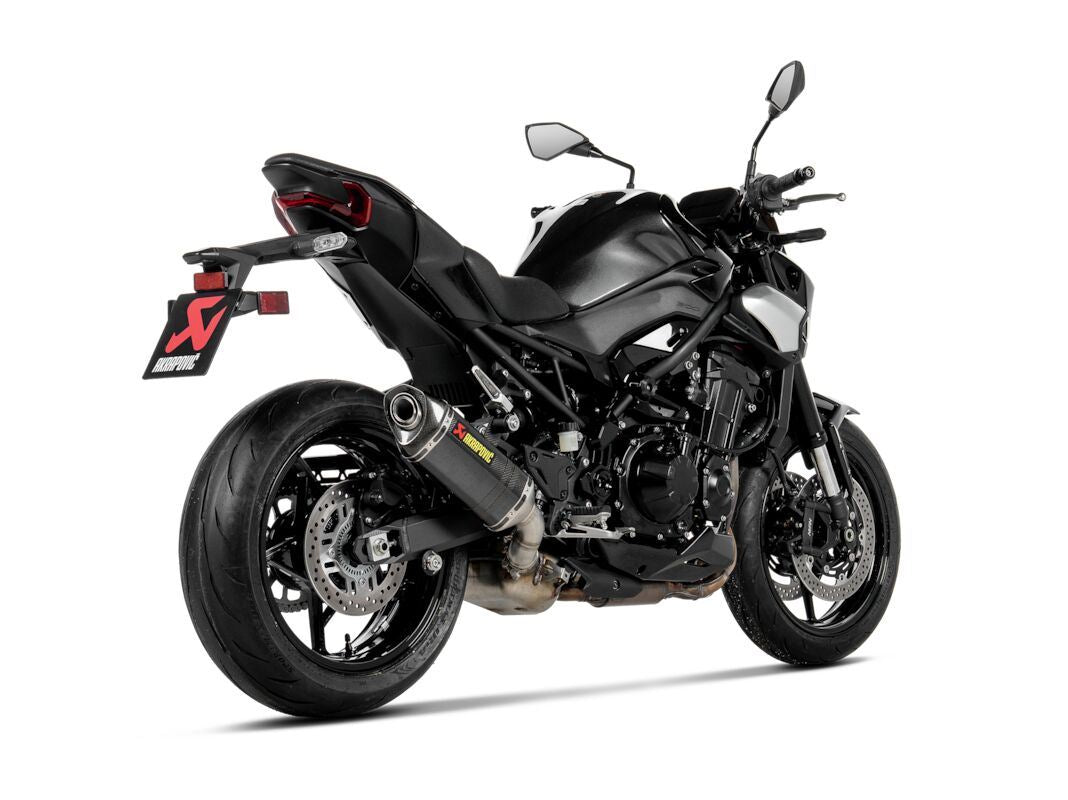 Akrapovic Carbon Fiber Slip-On Line Muffler For Kawasaki Z 900 2025 S-K9SO11-HZC