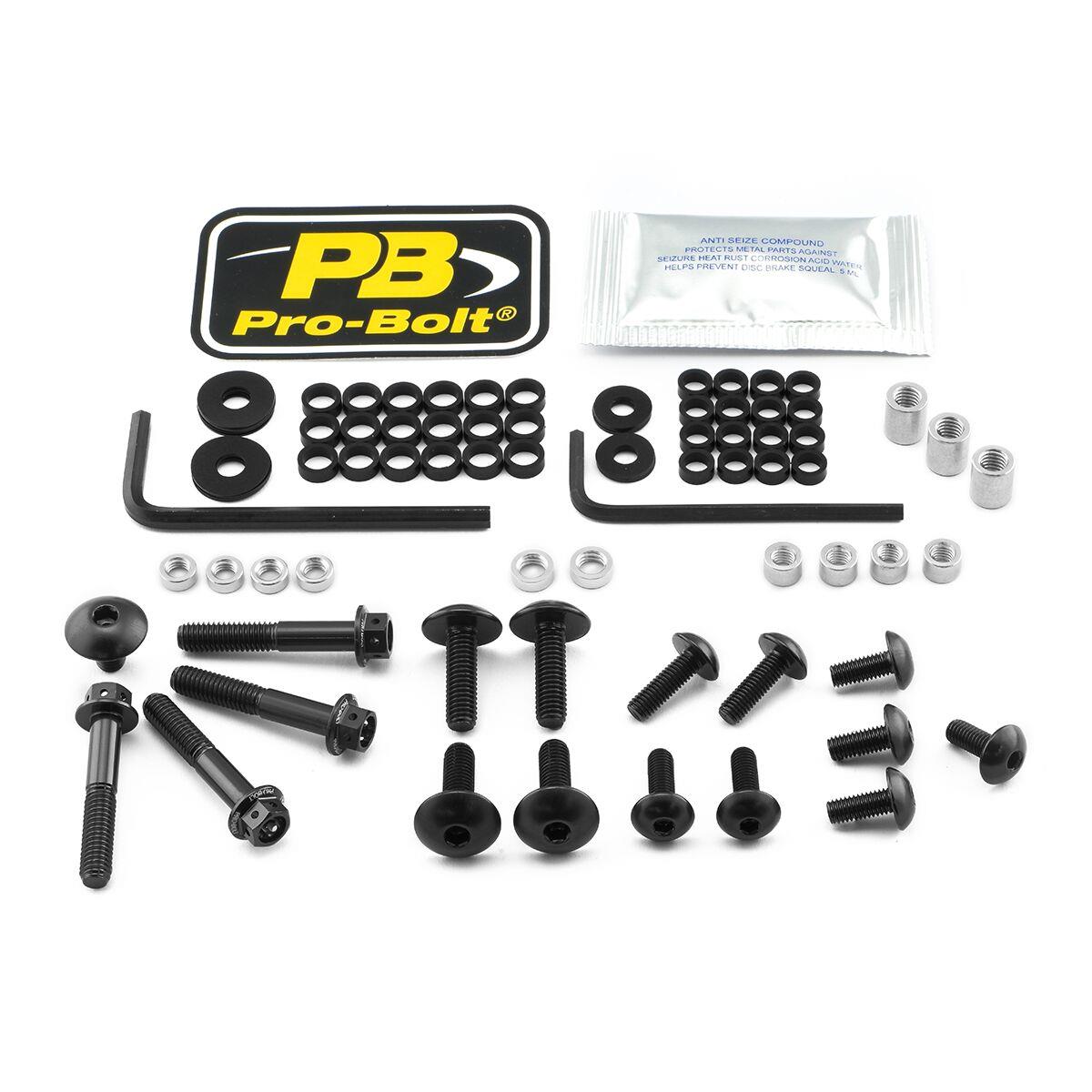 Pro Bolt Fairing Bolt Kit For Suzuki GSX 1250 F 2011-2016 FSU320BK
