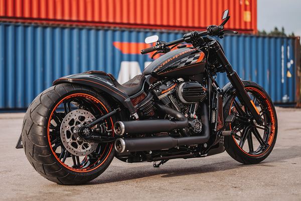 Cult Werk Rear Conversion Kit Race For Harley FXBR 1923 2018-2023 HD-BRO049