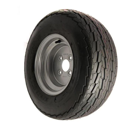 DURO DELI 20.5x8x10 4 Ply Hi Speed Trailer Tyre & Rim 100mm PCD