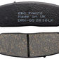 Ebc Organic Base "FA" Brake Pads For Indian Scout 60 2015-2016 FA672
