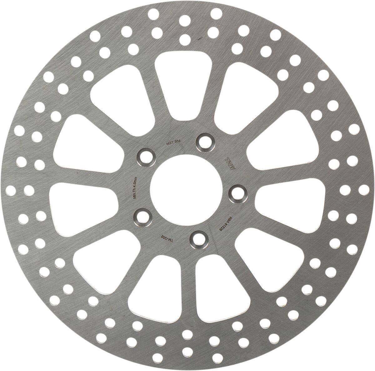 Trw Brake Rotor Fixed Round For Harley Davidson FXBR 1923 2007-2026 MST504