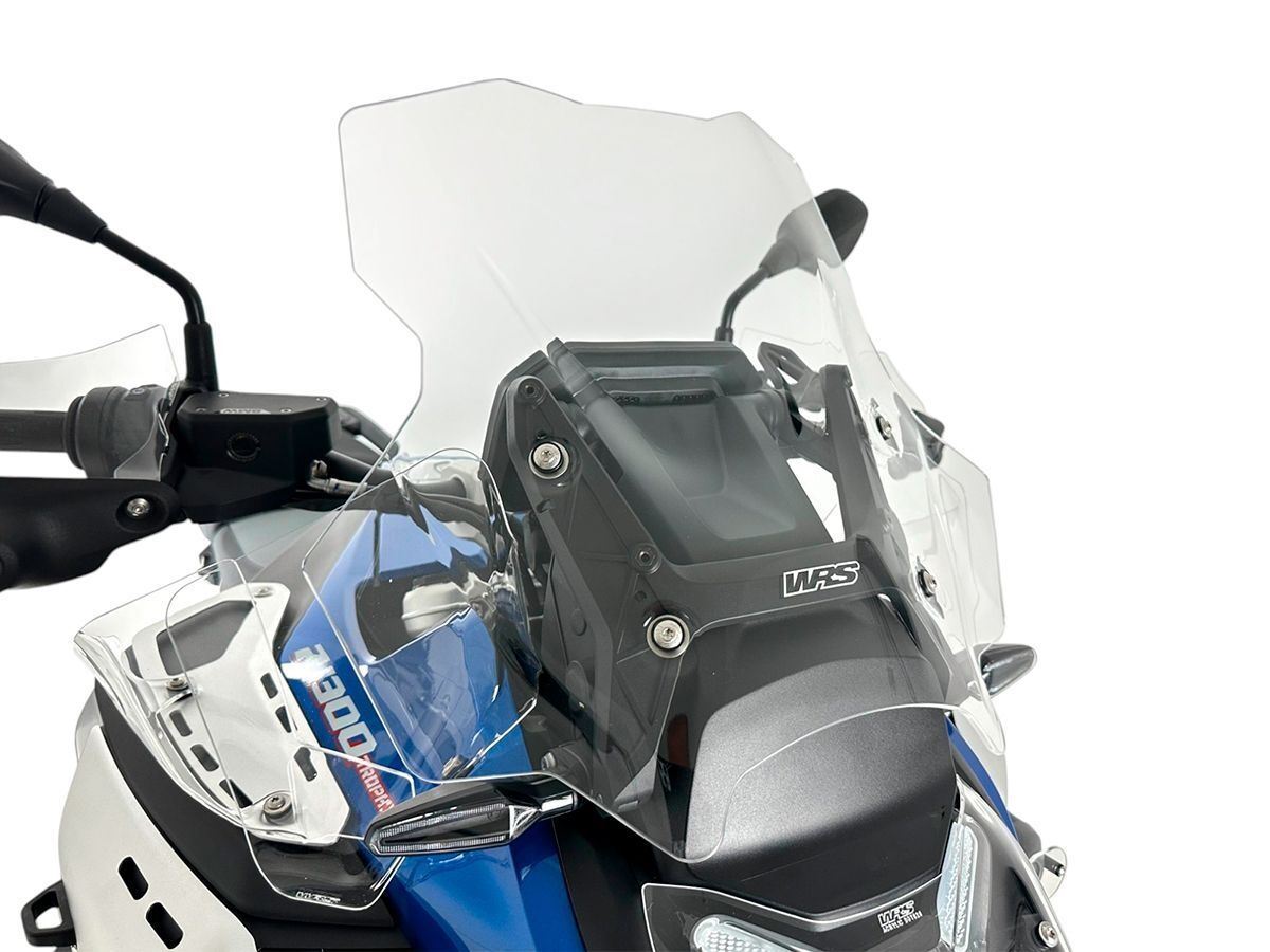 WRS Windscreen Touring Plus With Radar For BMW R1300GS Adventure Clear Bm109t