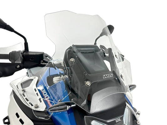 WRS Windscreen Touring Plus With Radar For BMW R1300GS Adventure Clear Bm109t