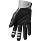 THOR Assist React MX Motorcross Gloves Black/Gray 2023 Model