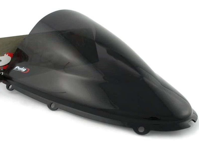 PUIG Racing Screen Dark Smoke for Kawasaki ZZR 1400 06-20 4057F