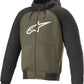 Alpinestars Chrome Hoodie Green White Grey