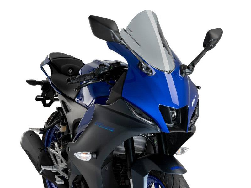 PUIG Z-Racing Screen Light Smoke for Yamaha YZF 125 R 23-25 21715H