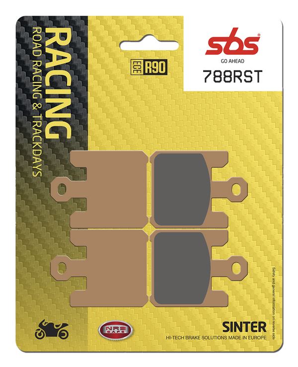 Sbs RST Brake Pads For Kawasaki ZX-10 R 1000 Suzuki M 95 2003-2007 788RST