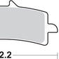 Sbs HS Excel Sintered Front Brake Pads For Suzuki GSX-S 1000 S 2007-2026 841HS