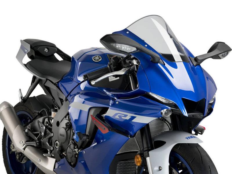 PUIG Sport Downforce Spoilers Red for Yamaha YZF R1/M/Race 20-25 20297R