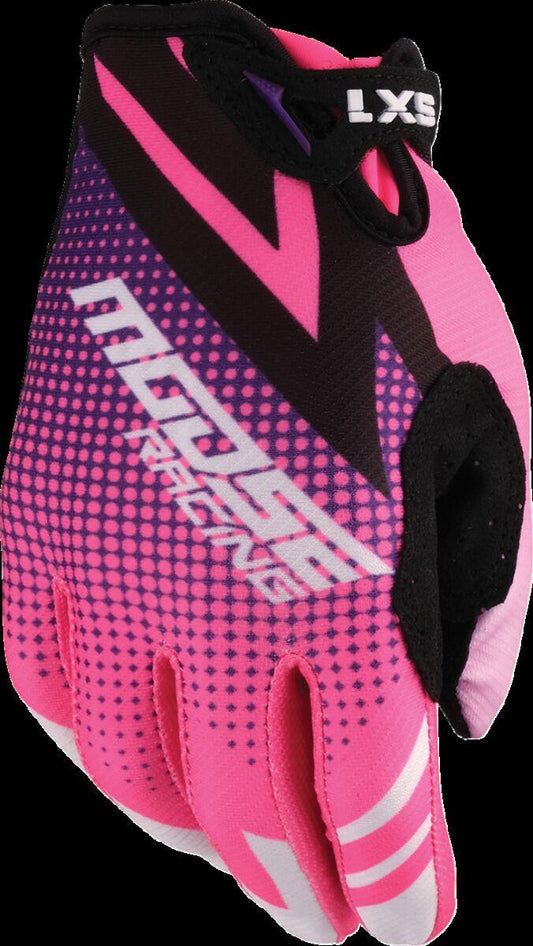 Moose Racing Gloves Youth Sx1 Pink/Purple