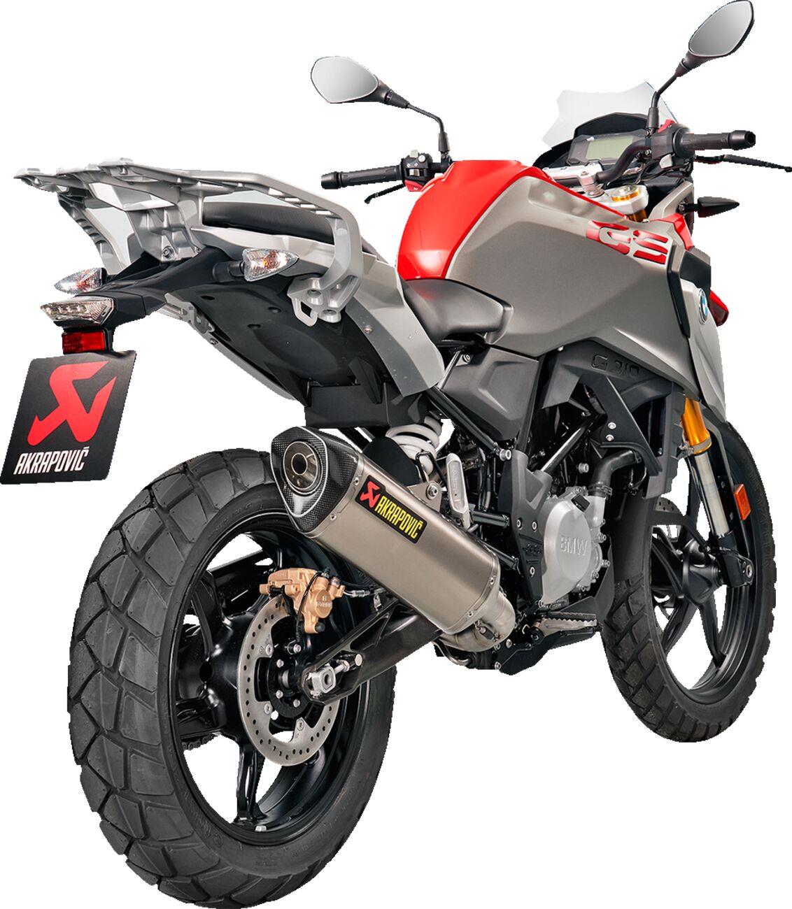 Akrapovic Racing Line Exhaust System SS/CF For BMW G 310 R 16-24 S-B3R2-HRSS