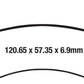 Ebc Long-Life Sintered "R" Brake Pads For Polaris RZR XP 1000 2013-2021 FA656R